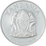 1000 Shillingów Pegaz – Mityczne Stworzenia 1 oz Ag 999 2022 Tanzania