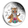 50¢ Mały Tygrys 1/2 oz Ag 999 2022 Tuvalu