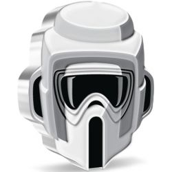 2$ Scout Trooper - Oblicza Imperium, Gwiezdne Wojny 1 oz Ag 999 Niue 2021