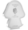 2$ Kylo Ren- Gwiezdne wojny, Chibi 1 oz Ag 999 2021 Niue 2$ Kylo Ren- Gwiezdne wojny, Chibi 1 oz Ag 999 2021 Niue