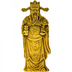 10000 Francs God of Wealth Antiqued Gold 2 oz 999, 2021