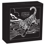2$ Year of the Tiger - Lunar III 2 oz Ag 999 2022