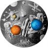 3000 Francs Exploration of Space - De Doodle 3 oz Ag 999 2022 Cameroon
