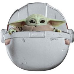 2$ Grogu Mandalorian Baby Yoda In Pod - Star Wars 1 oz Ag 999 2022 Niue