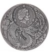 5$ Liu Bei - Chinese Heroes 2 oz Ag 999 2021 Niue