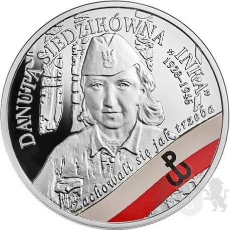 10 zl Danuta Siedzikówna "Inka" - The Enduring Soldiers Accursed by the Communists