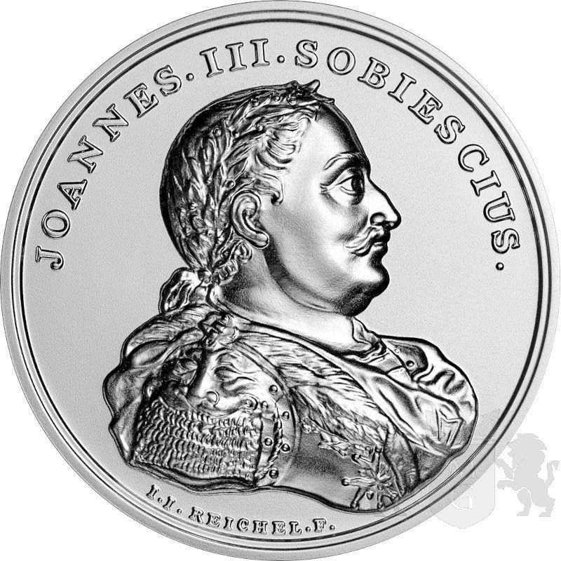 50zł Jan III Sobieski - Treasures of Stanisław August 2 oz Ag 999 2022