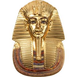 20 $ Tutankhamun’s Mask - Egyptian Art 3D 3 oz Ag 999 2022