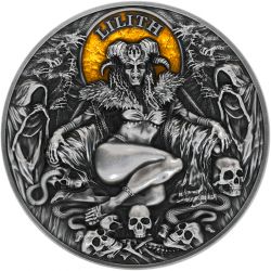 2000 Francs Lilith - The Dark Side of Female Nature 2 oz Ag 999 2022 Cameroon