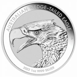 1$ Australian Wedge-Tailed Eagle 1 oz Ag 999 2022