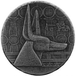 3000 Francs Anubis - Egyptian Relics 5 oz Ag 999 2022 Chad