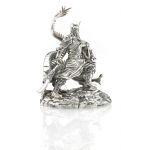 20$ Guan Yu statua 10 oz Ag 925 2022 Niue