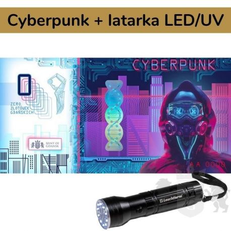 SET: Cyberpunk 2022, collector's bon + Torch UV/LED