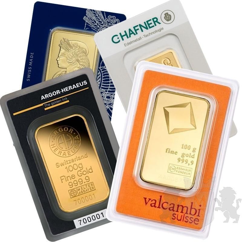 Gold Bar 24h 100 g LBMA