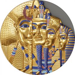5$ Grób Króla Tutanchamona - Zaginione Skarby 2 oz Ag 999 2022 Niue