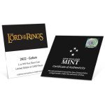 2$ Gollum - The Lord of the Rings 1 oz Ag 999 2022 Niue
