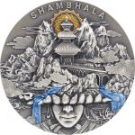 5$ Szambala - Legendarne Krainy 2 oz Ag 999 2022 Niue