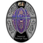 1 $ Jajo z Dwunastoma Monogamami - Faberge 16,81 g Ag 999 2021