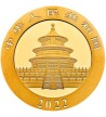 500 Yuan Chińska Panda 24h 30 g Au 999 2022 500 Yuan Chińska Panda 24h 30 g Au 999 2022