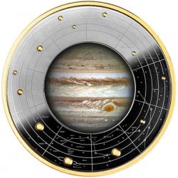 500 Francs Jupiter - Solar System 17,5 g Ag 999 2022 Cameroon