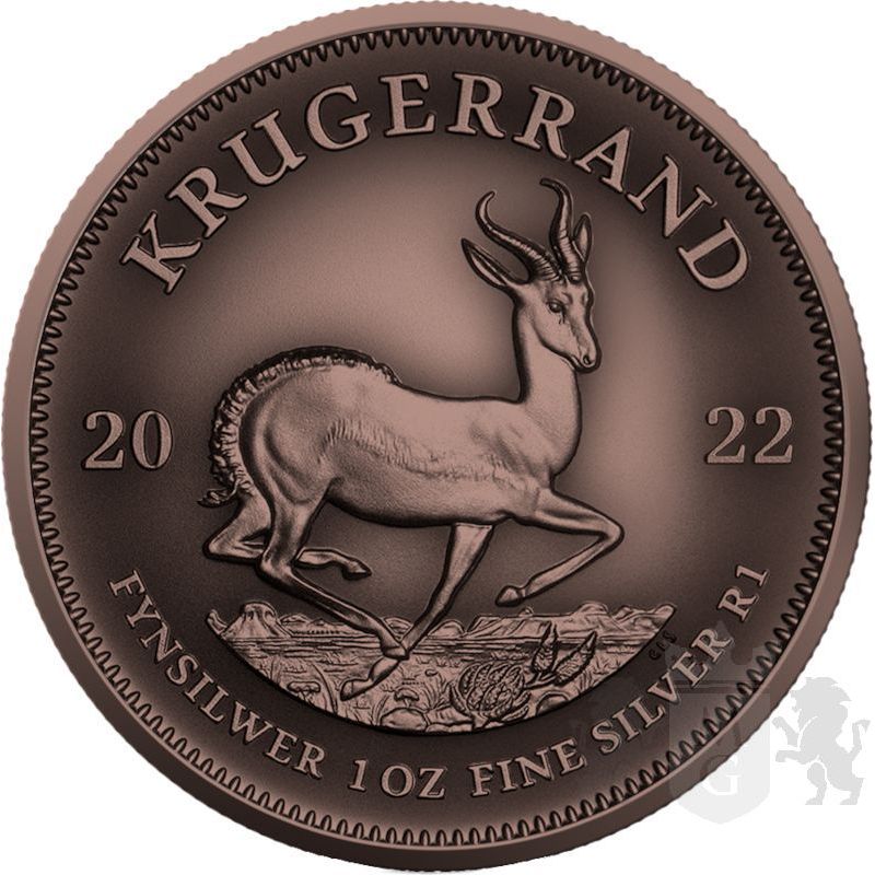 1$ Krugerrand - Antyczna Miedź 1 oz Ag 999 2022