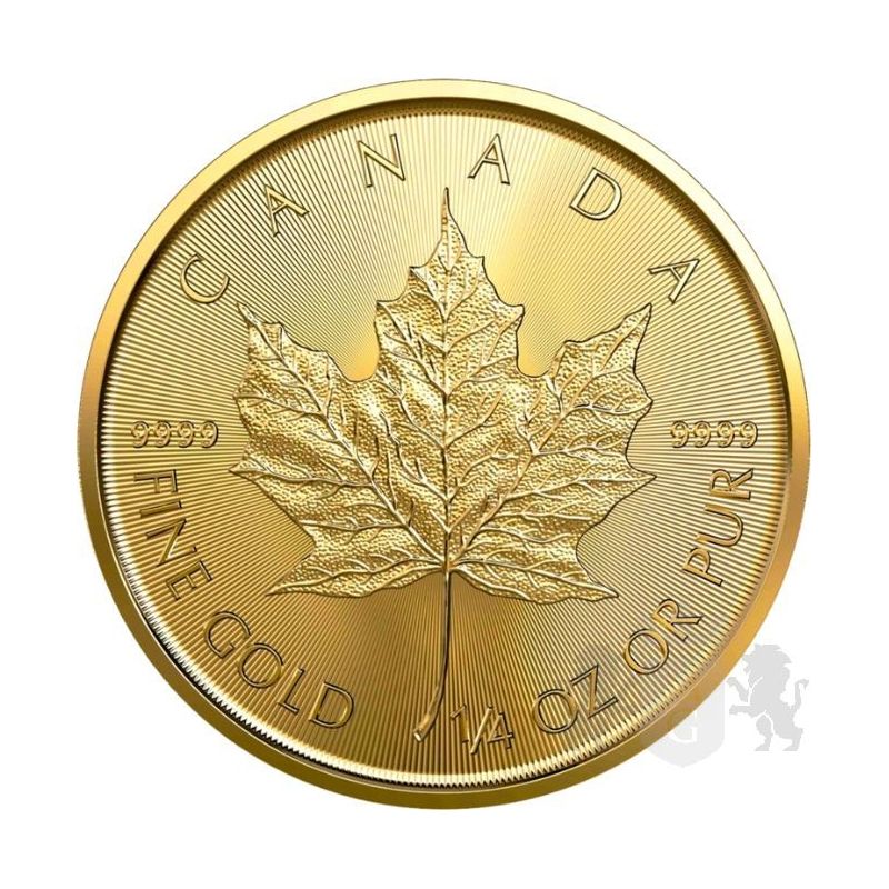 10$ Maple Leaf 1/4 oz Au 999 2021 Canada