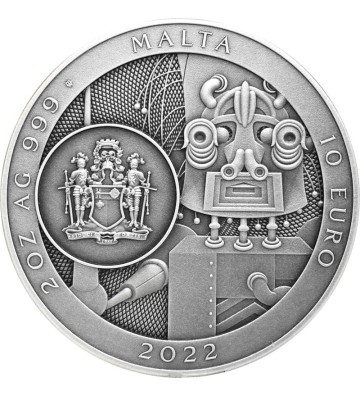 10€ Stanisław Lem, Mistrz Fantastyki 2 oz Ag 999 2022