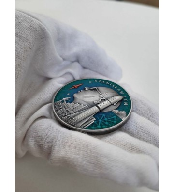 10€ Stanisław Lem, Mistrz Fantastyki 2 oz Ag 999 2022