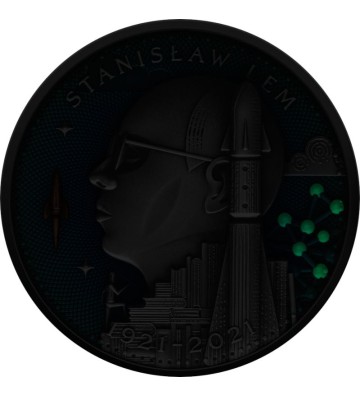 10€ Stanisław Lem, Mistrz Fantastyki 2 oz Ag 999 2022