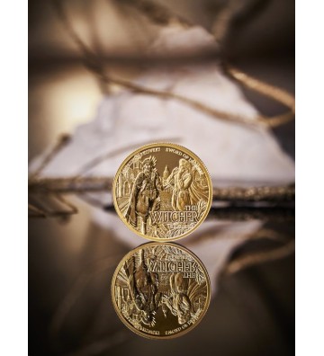 10$ Sword of Destiny - The Witcher Book Series 1/10 oz Au 9999 2022