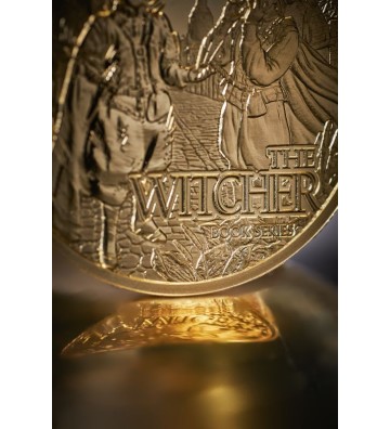 10$ Sword of Destiny - The Witcher Book Series 1/10 oz Au 9999 2022