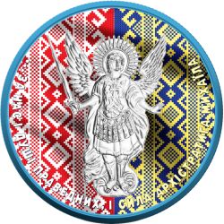 1 Hrywna Braterstwo Polski i Ukrainy - Duch Narodów 1 oz Ag 999 2022