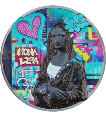 20$ Mona Lisa - Grafitti Art