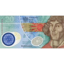 20 zł Mikołaj Kopernik banknot