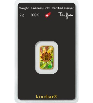 Gold Bar Kinebar 2 g