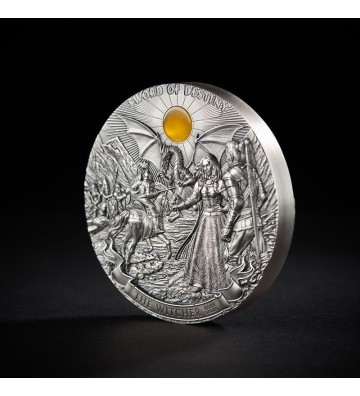 50$ Miecz Przeznaczenia - Wiedźmin 1 kg Ag 999 Agat