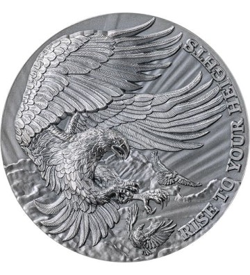 10 Cedis Eagle and Raven -...