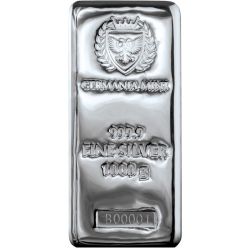 Silver Bar, Germania Mint 1kg