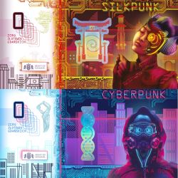 SET: banknote Cyberpunk +...