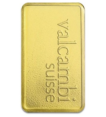 Gold Bar Valcambi 1 g, 24H