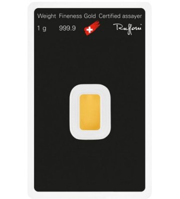 Gold Bar Argor-Heraeus 1g 24H