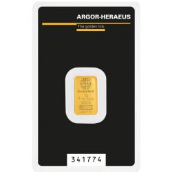 Sztabka złota Argor-Heraeus 2g