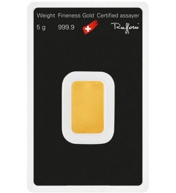 Gold Bar Argor-Heraeus 5g 24H
