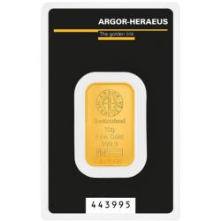 Gold Bar Argor-Heraeus 10g 24H