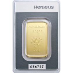 Sztabka złota Heraeus 20g 24H