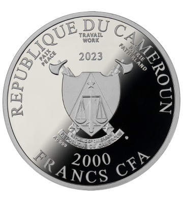 2000 Franków Anubis - Egipski Bóg Z Głową Szakala