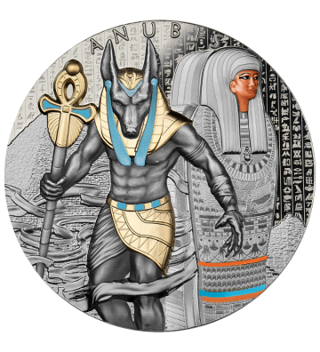2000 Francs Anubis - Jackal-Headed Egyptian God