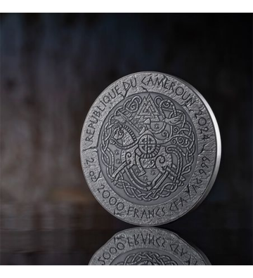 2000 Franków Ragnar Lothbrok, Droga do Walhalli 2 oz Ag 2024