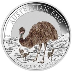 1$ Australian Emu