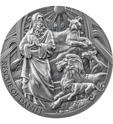 2000 Francs The Rescue of Daniel -  Bible Stories